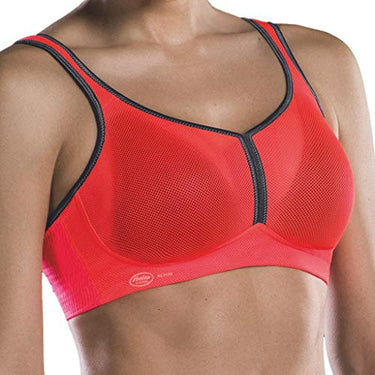 Anita Damen Sport-BH, Mehrfarbig (Coralle/Anthrazit 595), (Herstellergröße: 80A) im Sale